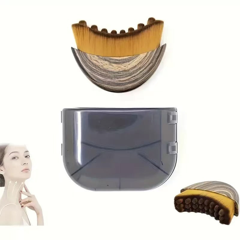 Lymphatic Contour Facial Massage Brush for Eye and Neck Care