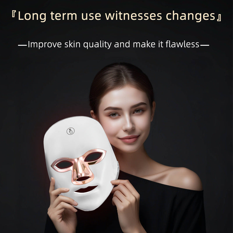 Rechargeable LED Light Therapy Facial Mask